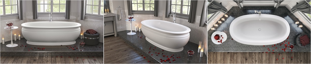 Olympian Stone Bathtub 3 — копия